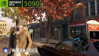 Watch Dogs | RTX 5090 [4K] Native | Ryzen 7 9800X3D