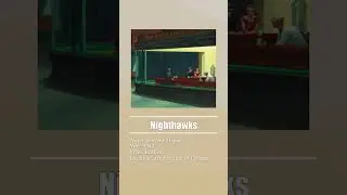 What Makes Edward Hopper&rsquo;s Nighthawks So Haunting? 🌃  #painting  #history #arthistory #americanart