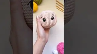 Como bordar olhos em amigurumi #amigurumi #amigurumipassoapasso #croche #crocheamigurumi