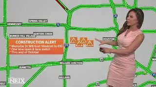 Construction will cut down lanes on Memorial Drive until October