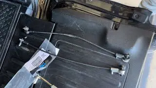 How To Replace The Lower Tailgate Cable On A Honda Element (quick and inexpensive)