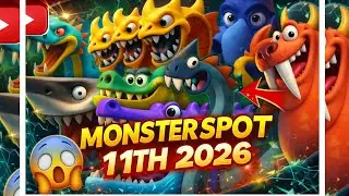 All Monster SPOT January 11th 2026 - Creatures of the Deep: Fishing #monsterhunter 