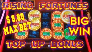 RISING FORTUNES $8.80 MAX BET BONUS 🌟BIG WIN👍👍👍