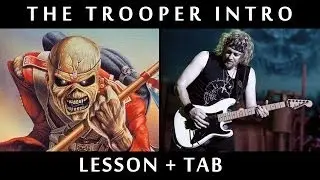 The Trooper Intro & Harmony Lesson (Adrian Smith)