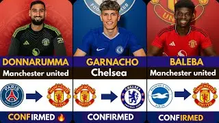 🚨LATEST CONFIRMED TRANSFER NEWS  SUMMER WINDOW 2025  Sesko to United ✅️, Garnacho, Donaruma 🔥
