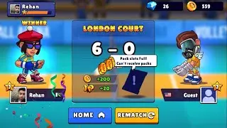 Volleyball Arena Video Game Walkthrough