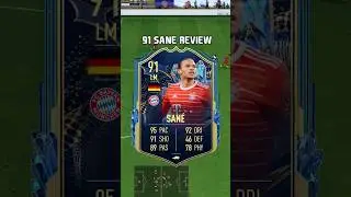 91 TOTS San&eacute; Review in FIFA 23 #shorts #short