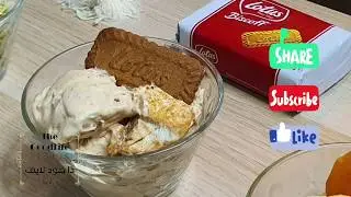 Homemade Lotus Icecream | how to make delicious icecream in 15 minutes