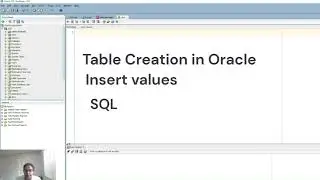 Table Creation in Oracle