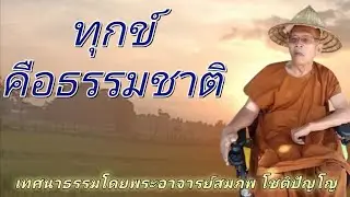 ทุกข์ คือธรรมชาติ เทศนาธรรมโดยพระอาจารย์สมภพโชติปัญโญ#พระอาจารย์สมภพโชติปัญโญ #ธรรมะ #ธรรมะสอนใจ 