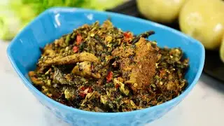 A FRIEND IN NIGERIA TAUGHT ME THIS DELICIOUS SOUP. THE SECRET IS IN THE TYPE OF VEGETABLES USED.