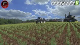 Farming Simulator  17 Doing Lot of  Production Lone Oak Farm