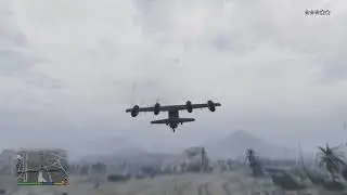 GTA 5 - Test flying Tula (VTOL, JATO, landing on water)