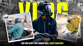 CRAZY SUNDAY RIDE😱 !! FRIEND'S EPIC REACTION ON MY RS200 !! RASTA BHATAK GYA 😩