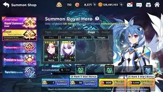 Grand Chase 110 royal ticket Nelia multis..!!!preparing for chaser.