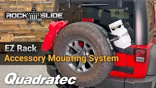 Rock Slide Engineering EZ Rack & Accessories &ndash; Tray, Pack Out Panel & Propane Mount!