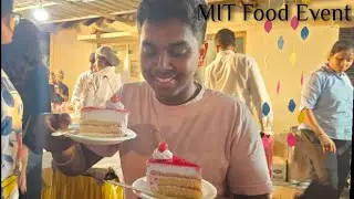 MIT FOOD EVENT | Manipal Institute Of Technology | Apoorva Mess | Malayalam vlog | Sachin Dinaraj
