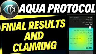 AQUA PROTOCOL CLAIMING #airdrop