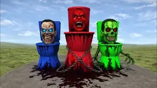 NEW SIZE COMPARISON ULTRA SPEAKER BOSS VS SKIBIDI TOILET BOSSES, In Garry's Mod!
