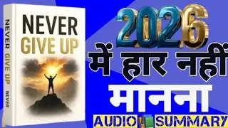 2026 में हार नहीं मानना &mdash; NEVER GIVE UP | Audio Book Summary In Hindi