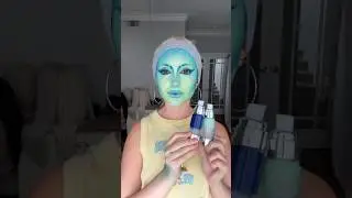 Pastel Green + Dark Blue Foundation? 🌏