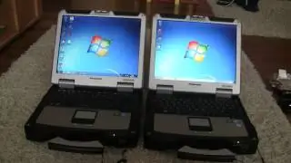 Panasonic CF-31 mk1 Booting test HDD vs. SSD