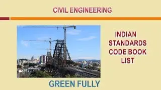Indian standards (IS) code books for civil engineering | Green Fully