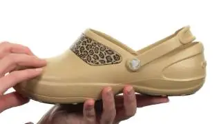 Сабо Crocs Mercy Work Leopard с рисунком, артикул: 8350965