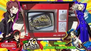 Unboxing Persona 4 Golden Midnight Channel Edition | Nintendo Switch