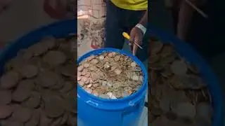 Juntou moedas de 1 REAL por 20 anos e olha o resultado!!! #numism&aacute;tica