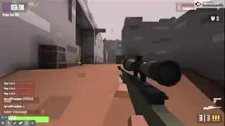 DESTROYING TRASH TALKING KID/Krunker.io
