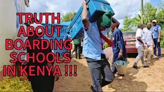 INSIDE A VILLAGE BOARDING HIGH SCHOOL In Kenya Africa