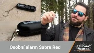 Osobní alarm Sabre Red - Hlučný přívěšek na strašení potížistů! Rigad