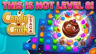 Уровень 8 | Candy Crush Saga | Прохождение, Геймплей, Без комментариев