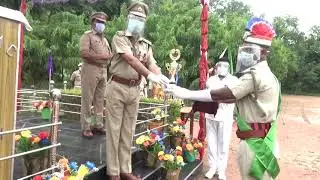 34 BN PAC BHULANPUR Varanasi R.T.C passing out parade. Rajeev Narayan Mishra I.P.S. #34BNPACVARANASI