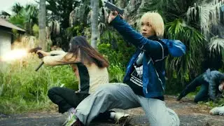 Baby Assassins: Nice Days | Epic Gun-Fu Fight Scene | 1080p