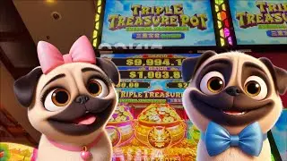 A SINGLE POP into a TRIPLE POP! Triple Treasure Pot Eternal Prosperity Slot Machine | Gambling Pugs