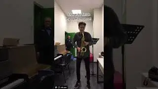 Paganini on a saxophone #musicalsensation #musicalshorts #musicproducer #saxophone #paganini