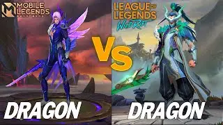 DRAGONMANCER VS DRAGON TAMER ( WILD RIFT VS MOBILE LEGEND ) Comparison