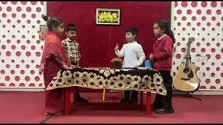 Skit Performance by KG kids at St. Xavier's High School