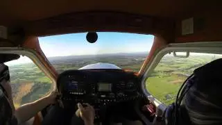 Jabiru J-170 Take off and landing.
