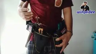 รีวิวกระเป๋าเครื่องมือช่างคาดเอว tool waist bag