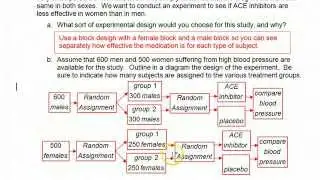 Day 7 HW   Experimental Design   Random, Block and Matched Pairs