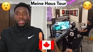 Alphonso Davies macht eine House Tour & zeigt alles😮👀🏠