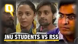 JNU Students Protest Panchajanya’s ‘Anti-National’ Allegations