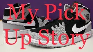 Air Jordan 1 Mid SE Elephant Print - My Pick Up Story