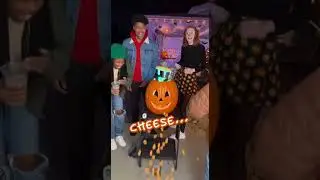 Halloween Prank With 2 Girls - Caught on camera