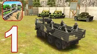 Real Army Vehicle Transport 3D - Gameplay Walkthrough Part 1 ( Android,iOS )