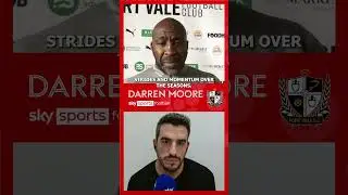 Darren Moore on the future for Port Vale #pvfc #leaguetwo #efl #football