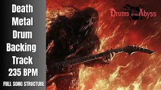 235 BPM Death Metal Drum Track &ndash; Extreme Speed for Precision Riff Practice